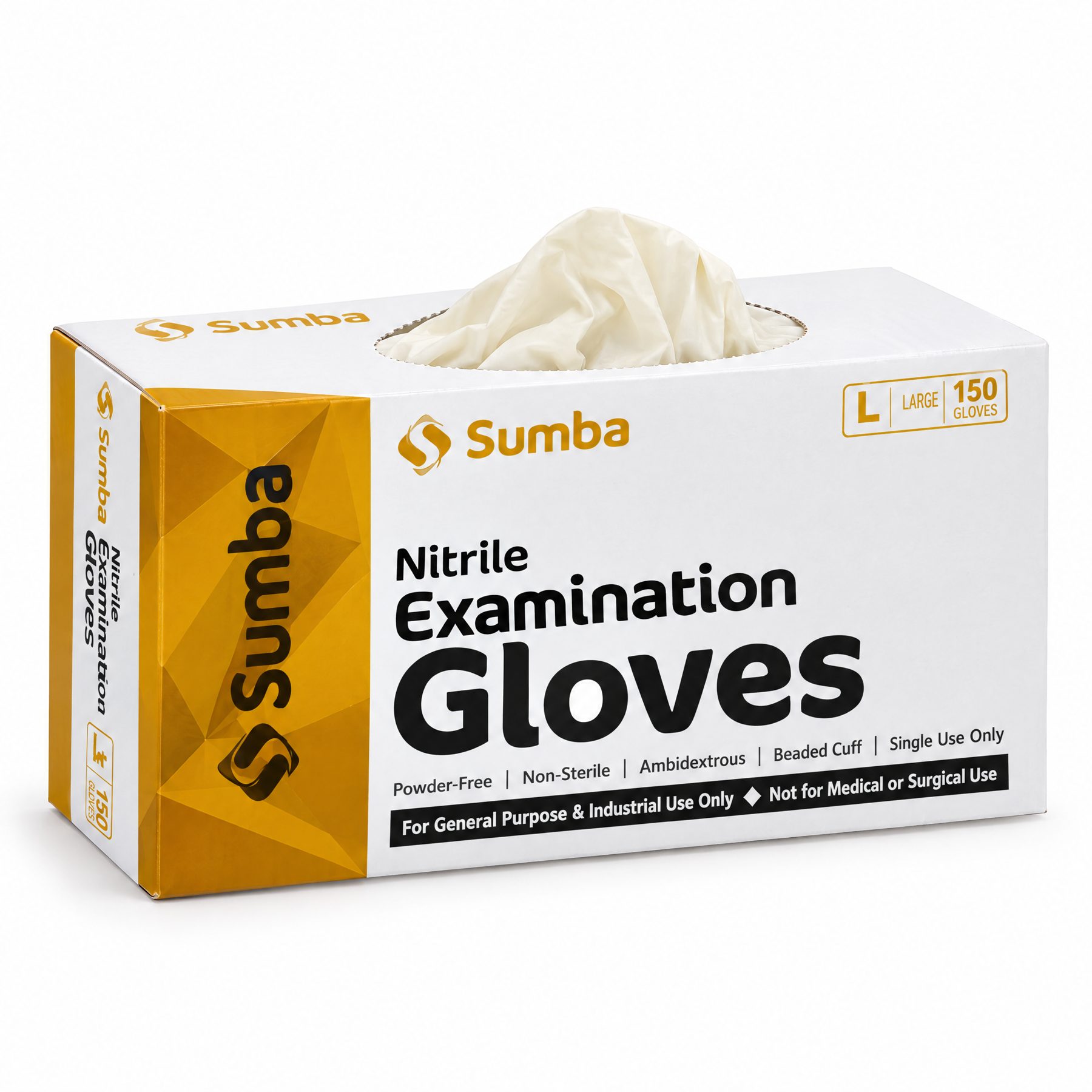 Sumba nitrile gloves size L box