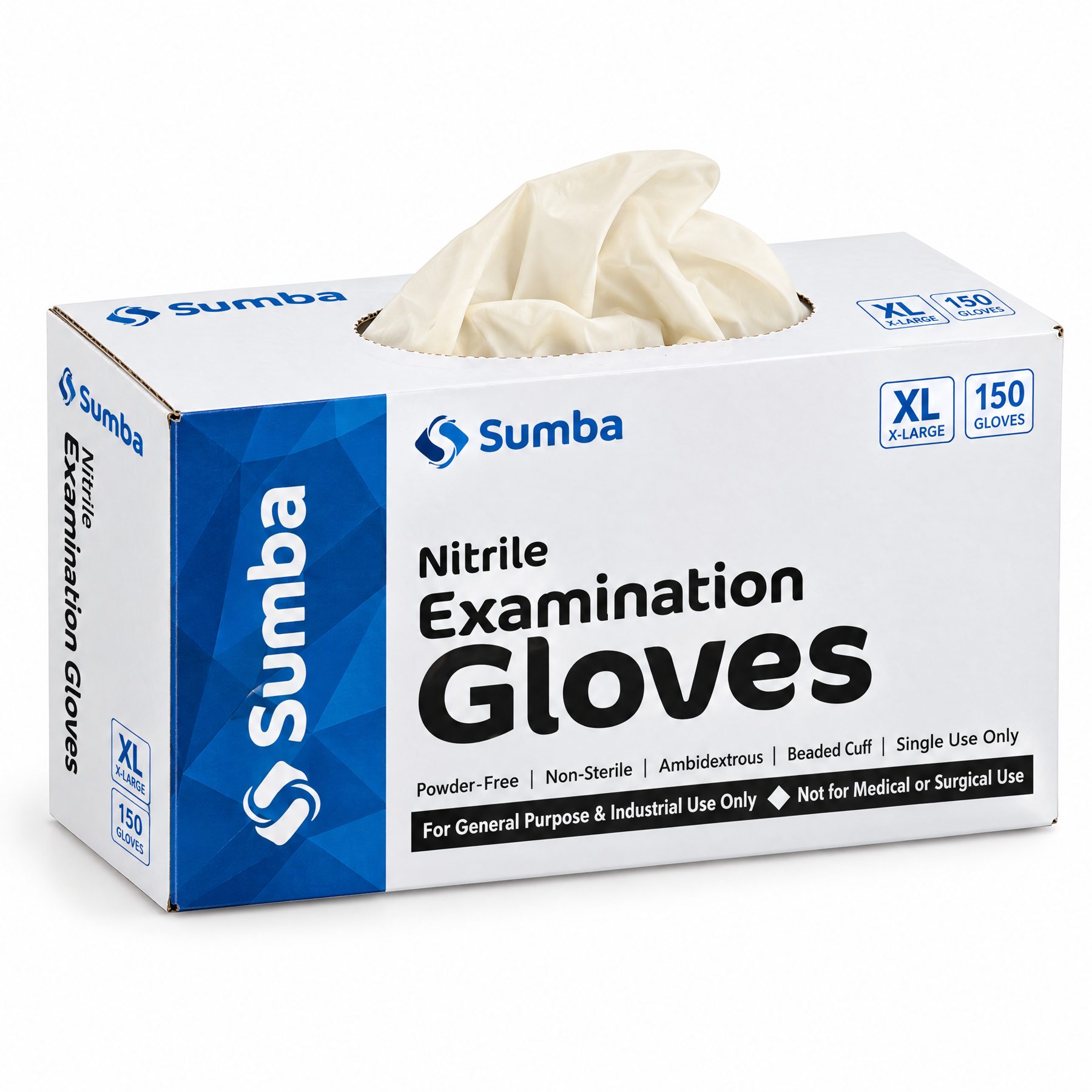 Sumba nitrile gloves size XL box